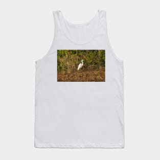Great white heron in Shallotte Tank Top